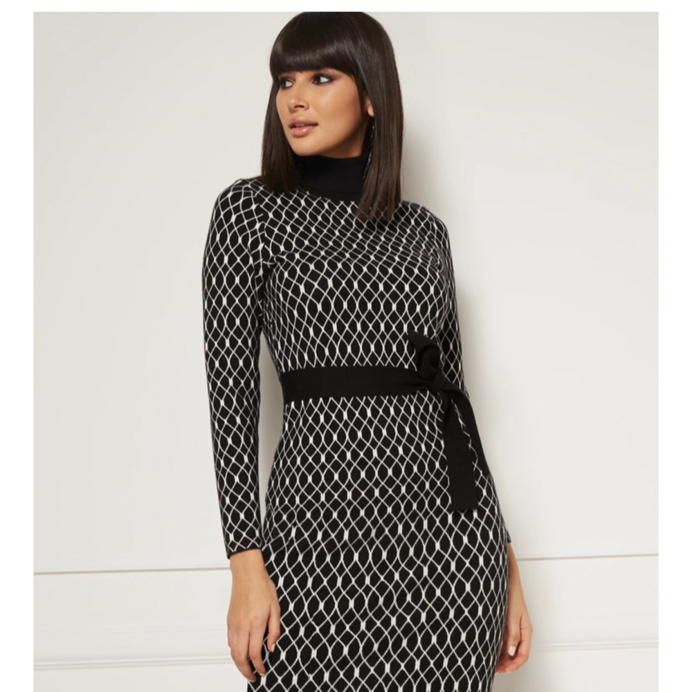 NewYork&Co Black Eva Mendes Sweater dress size M